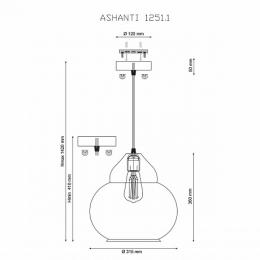 Подвесной светильник Lucia Tucci Ashanti 1251.1  - 2 купить